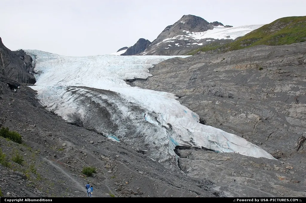 World of Ice, the Worthington Glacier near Valdez.