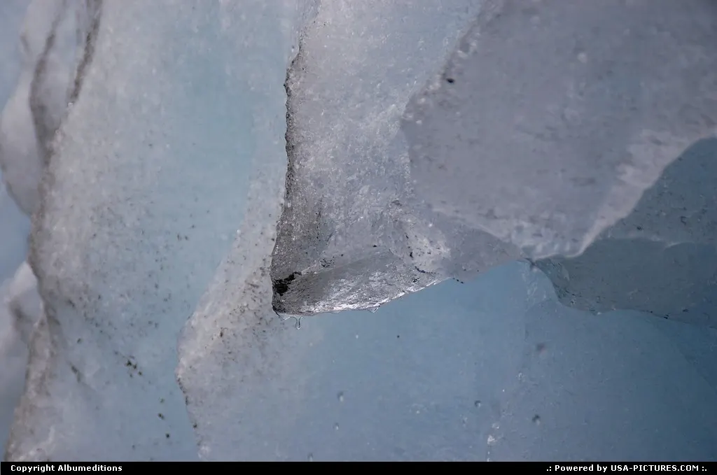 World of Ice: Worthington Glacier.