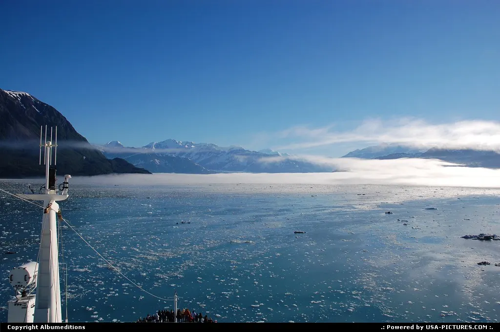 The Glacier Discovery: sailing into Yakutat Bay to the Hubbard Glacier.