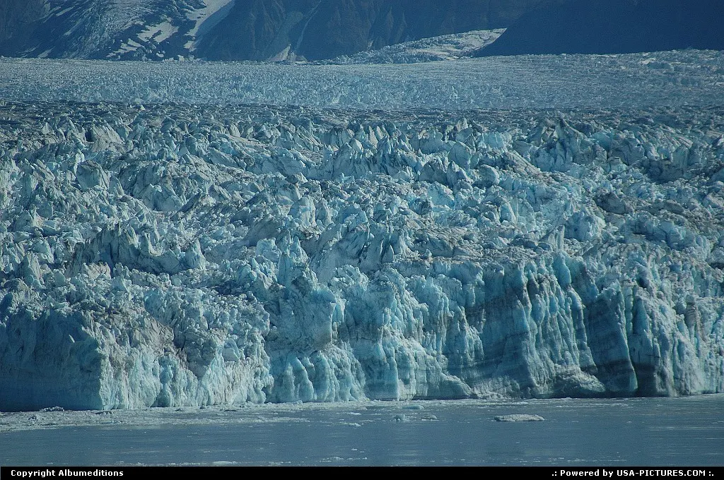 The Hubbard Glacier is Alaska's longest tidewaterglacier and stretches across 6 miles o...