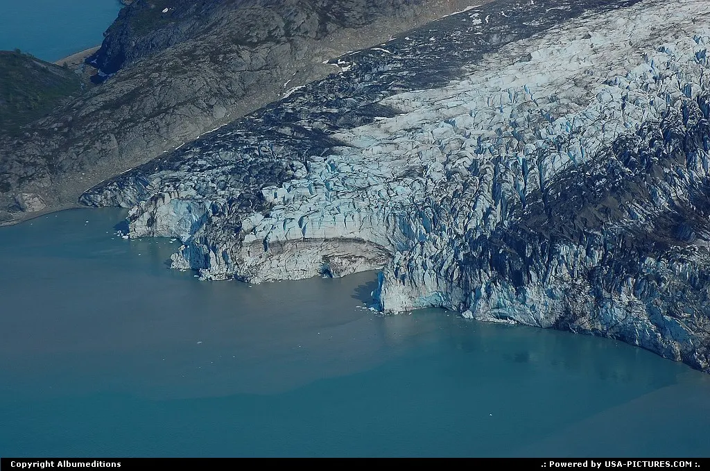 One of the twelve tidewater glaciers in Glacier Bay National Park.