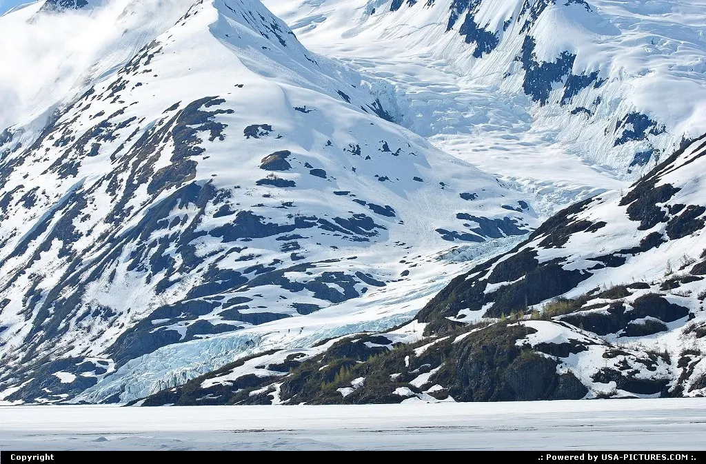 Portage Glacier was once one of Alaska's most easily viewed glaciers.