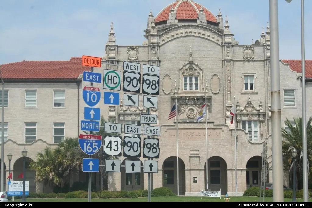 Alabama mobile city choose your route !!