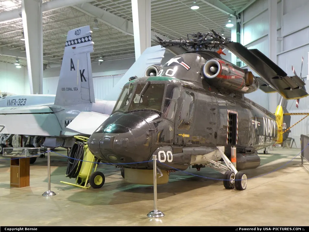 SH-2G SUPER SEASPRITE in Battleship Memorial hangar