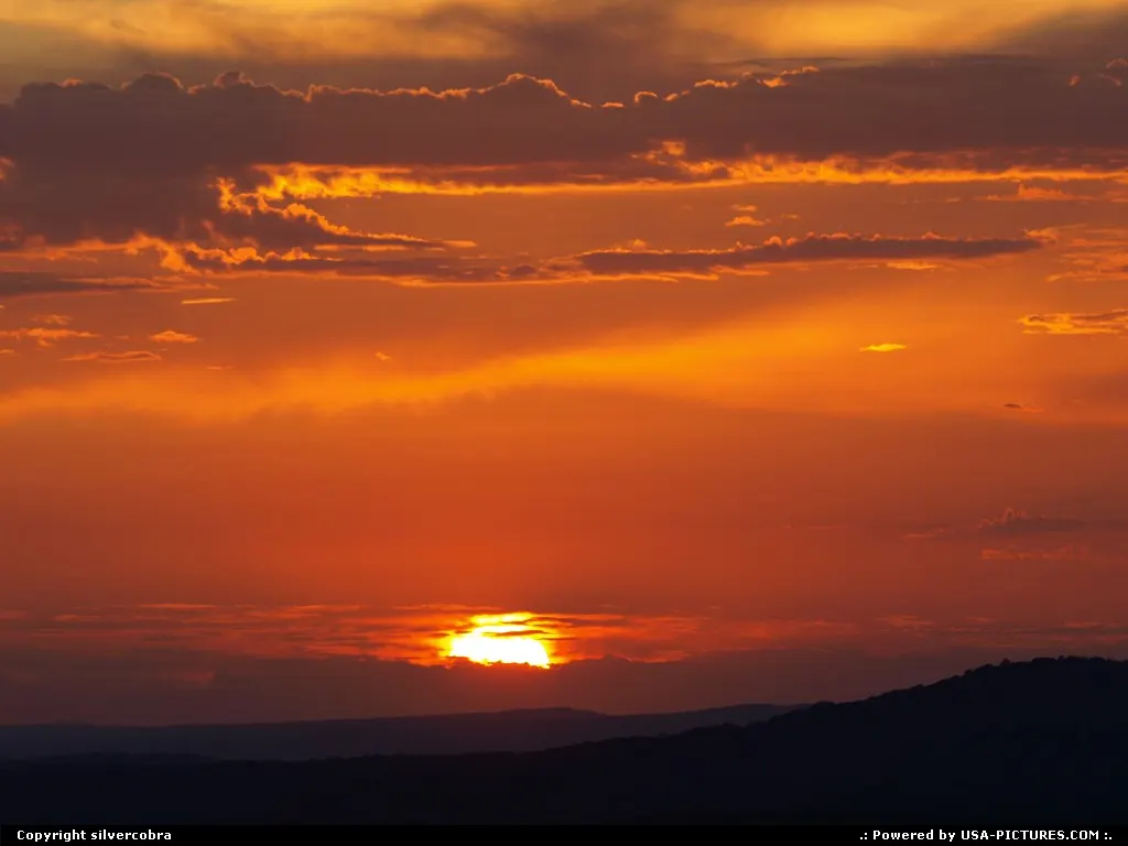 Sunset at Rotary Ann.