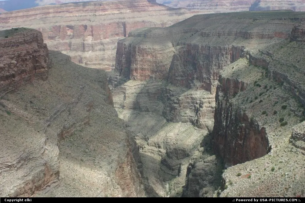 The Canyon from the Helicopter