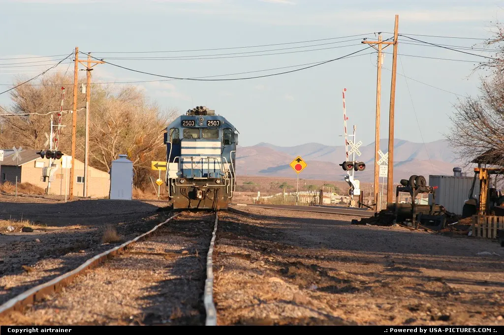 train near Safford, AZ