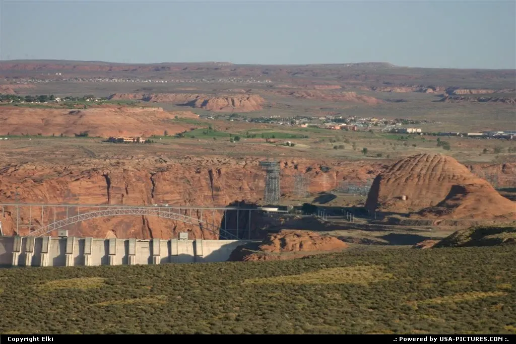The dam, just outside Page