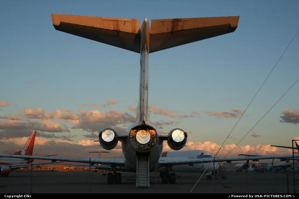 Last stop for this Boeing 727 in Tucson