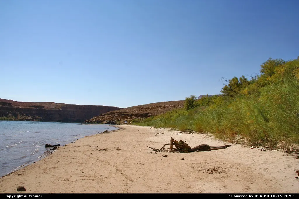 The river Colorado at Lees Ferry.