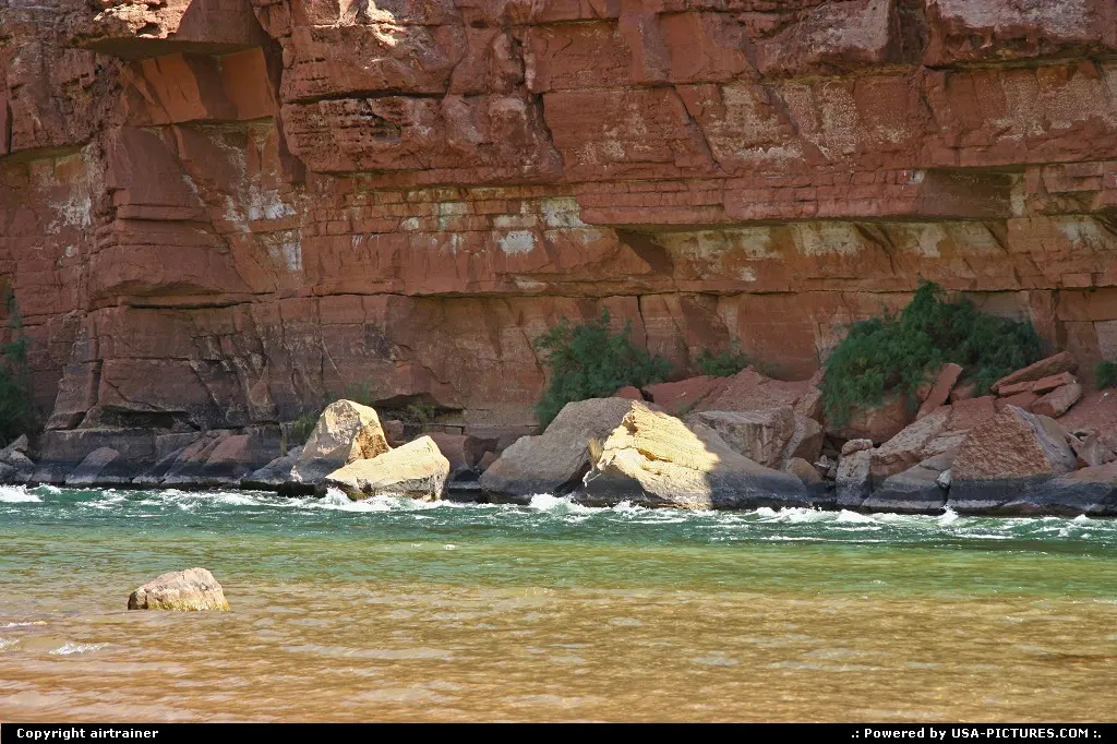 The river Colorado at Lees Ferry.