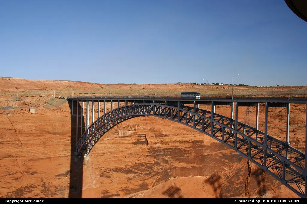 Glen Canyon Bridge.