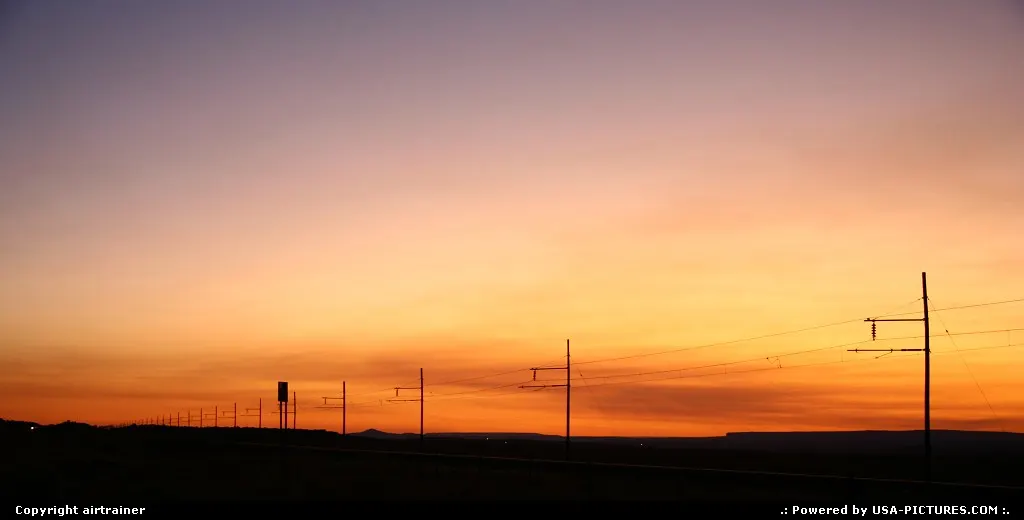 Sunset in Arizona.