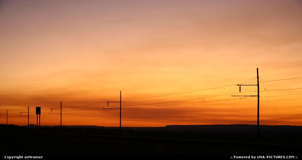 Sunset in Arizona.