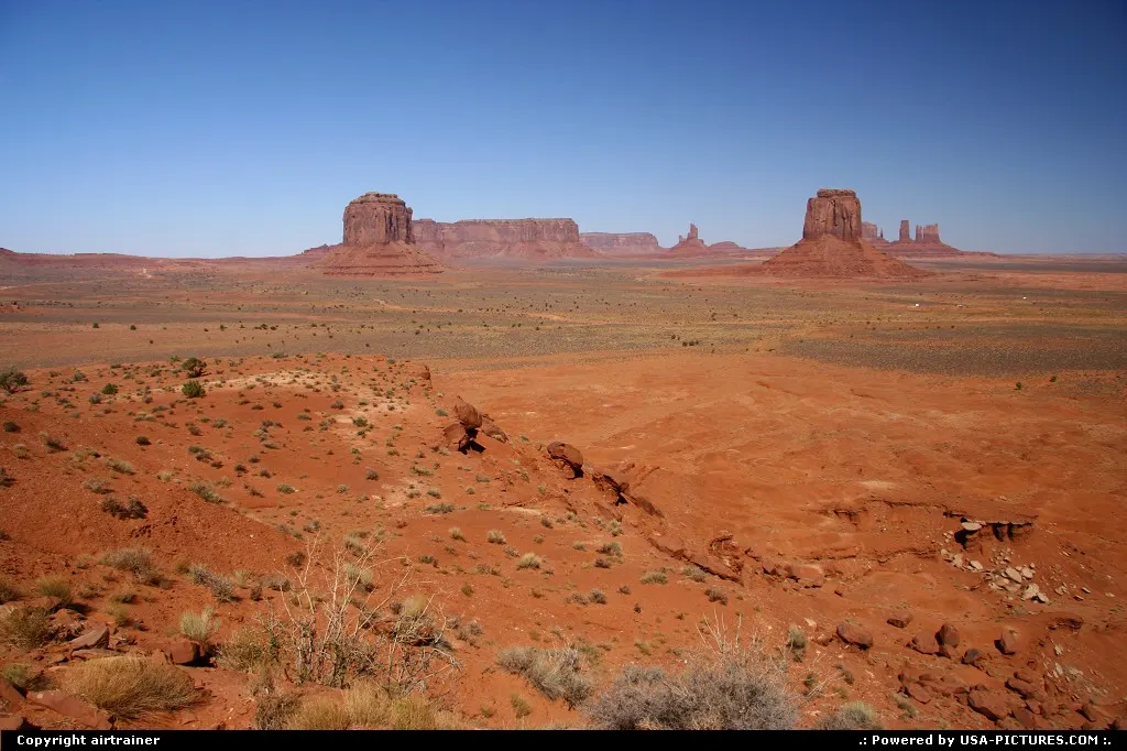 Monument Valley, from Artist Point.