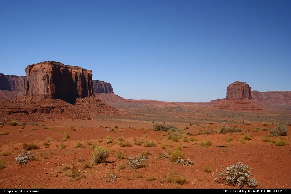 Monument Valley. View from Artist Point.