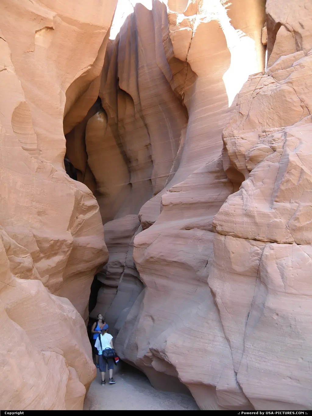 Inside UPPER ANTELOPE CANYON