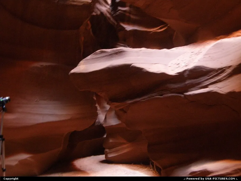 Inside UPPER ANTELOPE CANYON