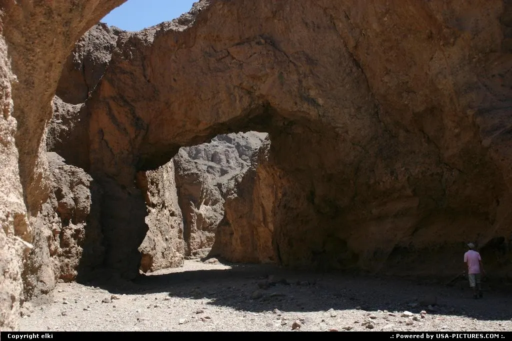 Natural bridge Death Valley