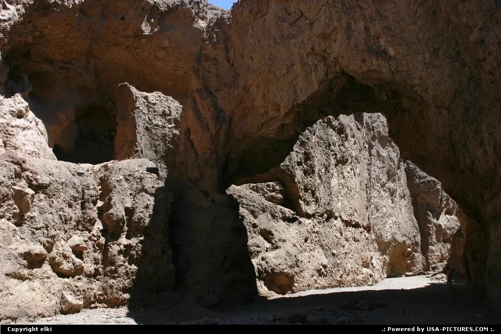 natural bridge Death Valley