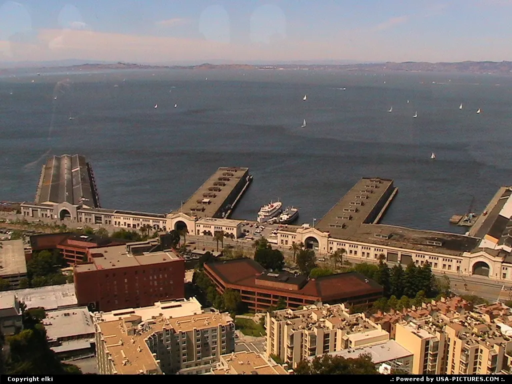 piers view from coit tower