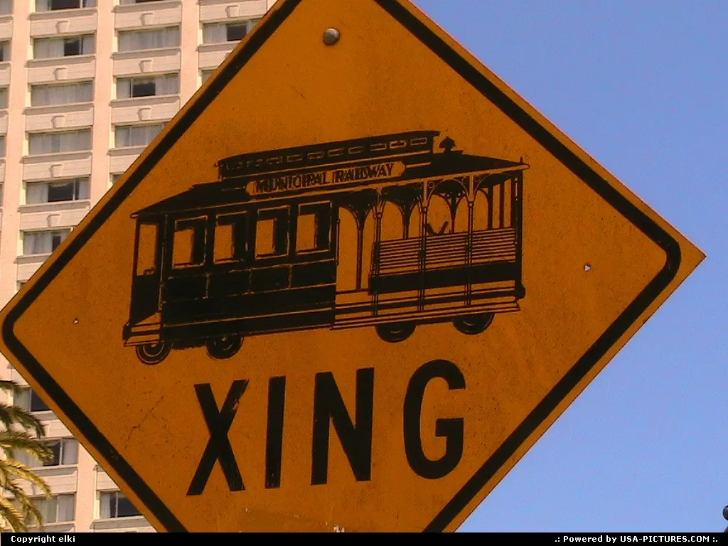 San Francisco, cable sign