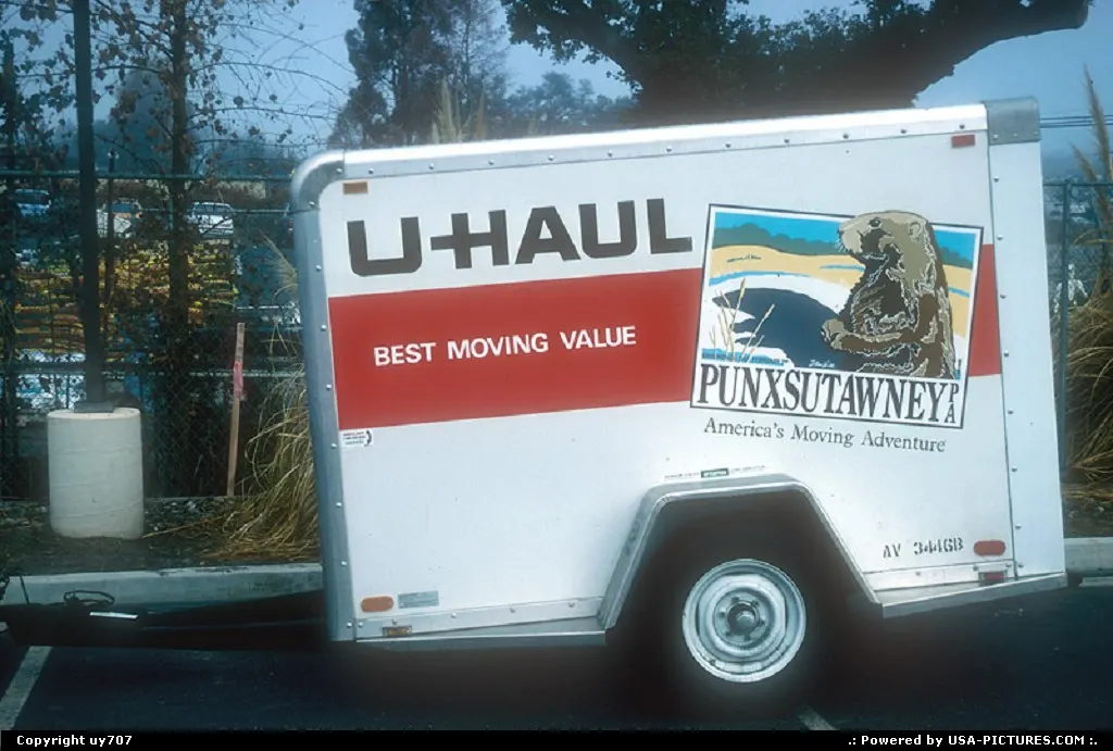 One of the best allies for America's mobility, a well loaded U-Haul trailer sits in the...