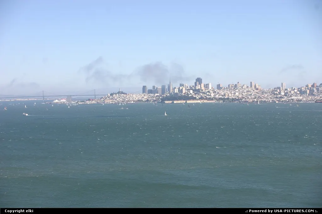 San francisco from the golden gate