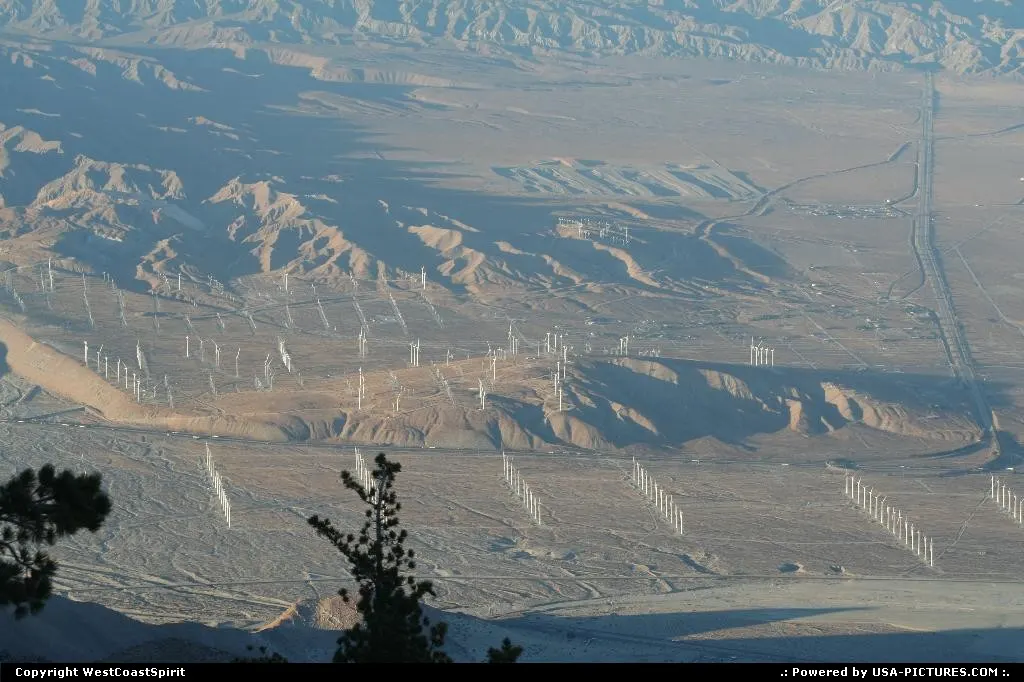 Looking around Palm Springs from above.