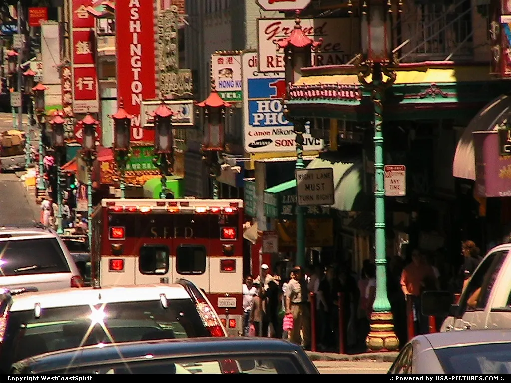 In the heat and the steam of Chinatown...