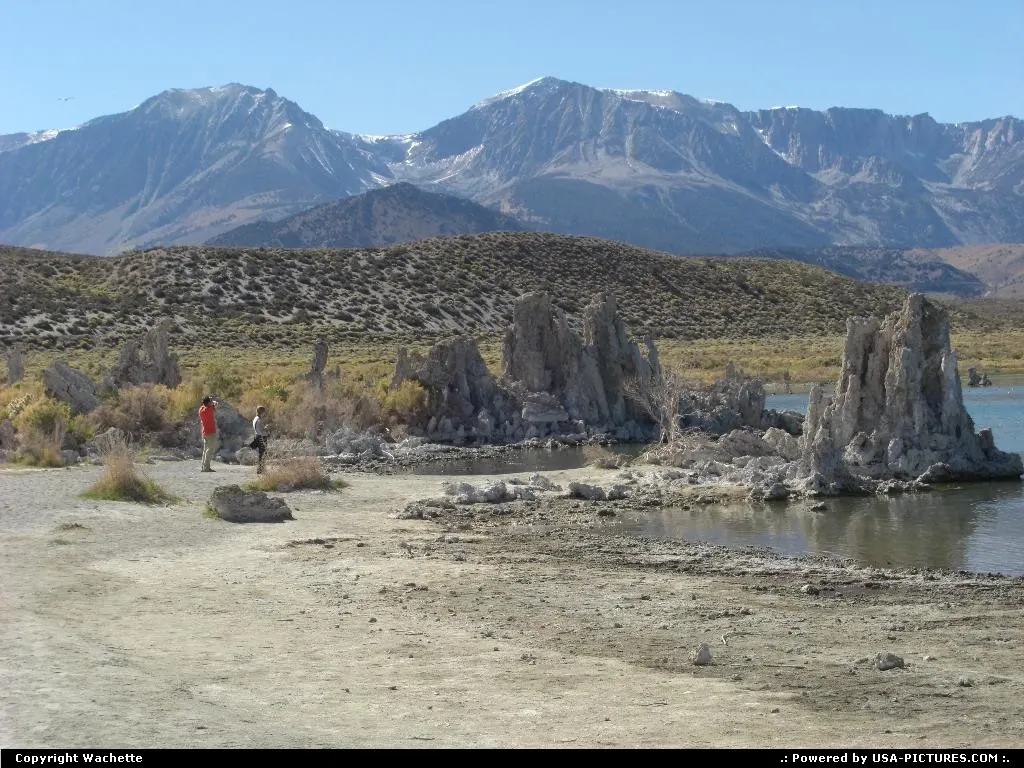edge of mono lake