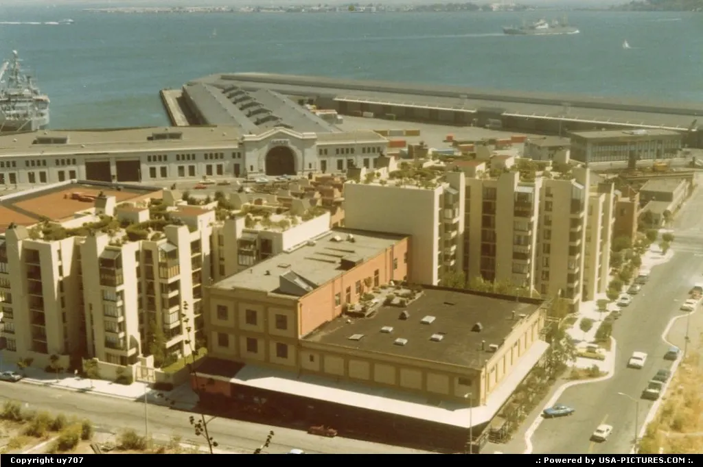 Very small part of The Embarcadero.