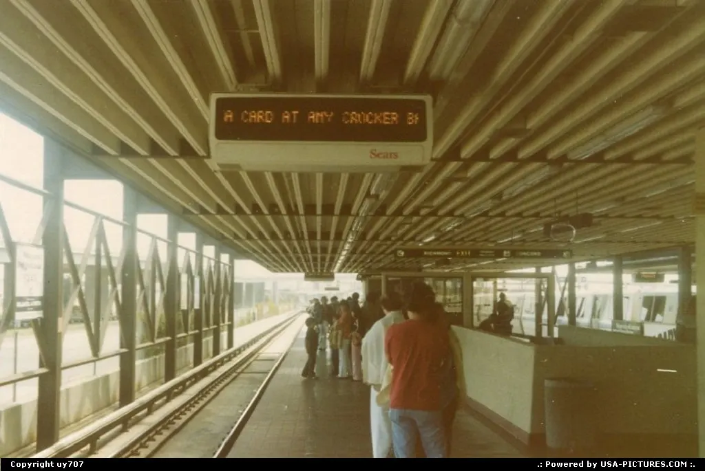 A BART's station