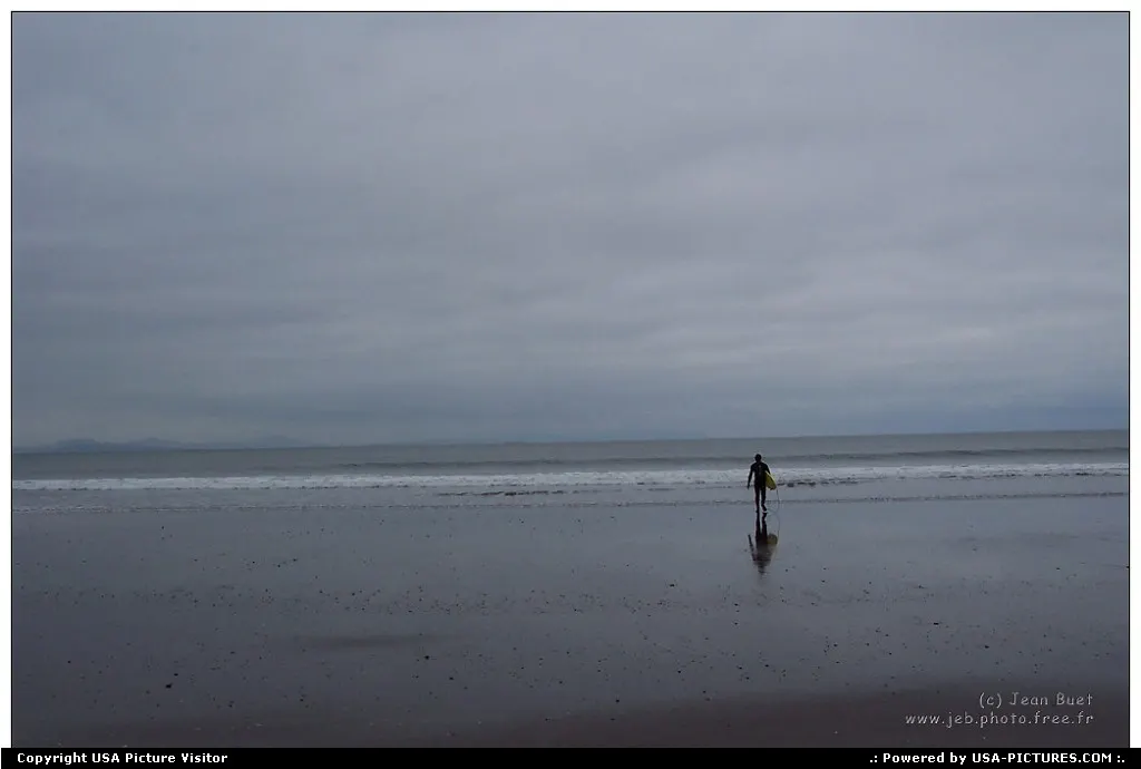 Not in a city California Sea surfer clouds