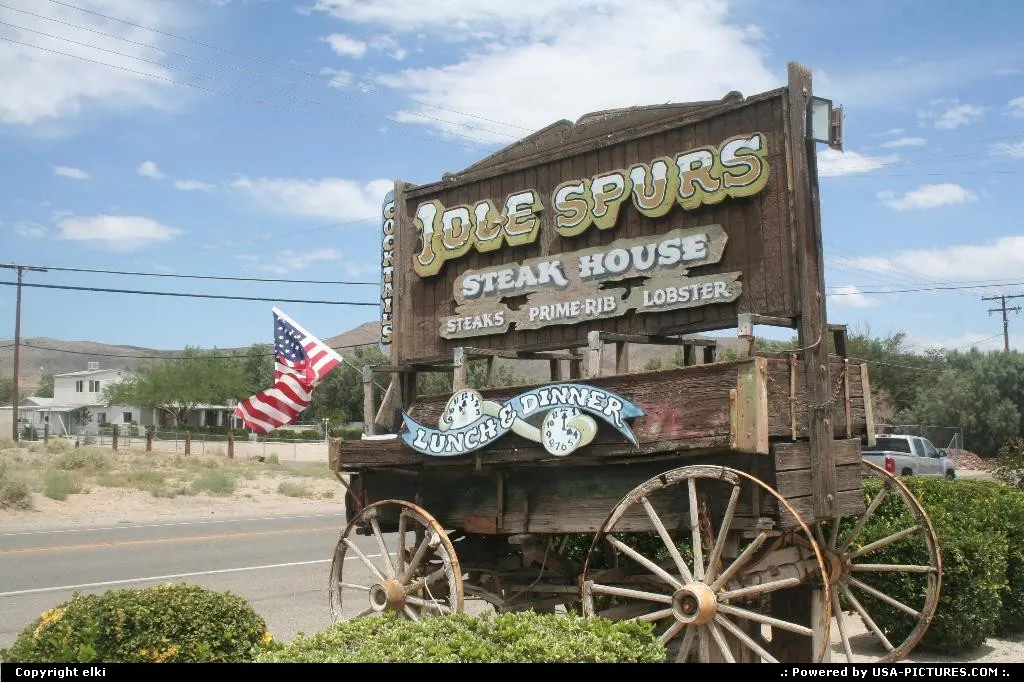 Amboy right steak house located on the old 58 highway