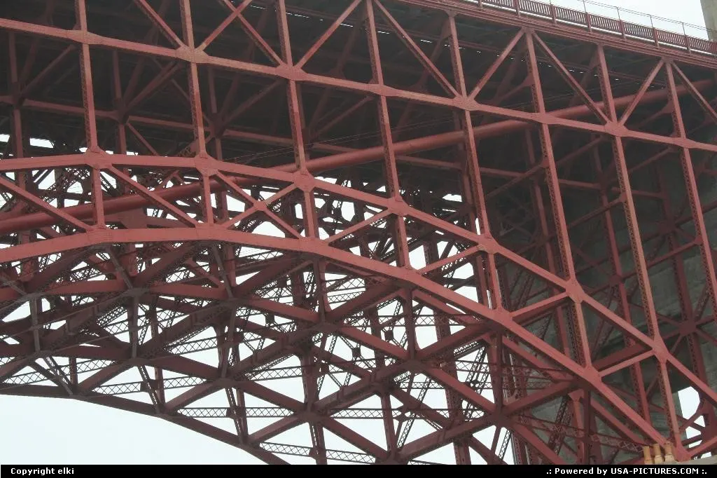 San Francisco California Golden gate bridge