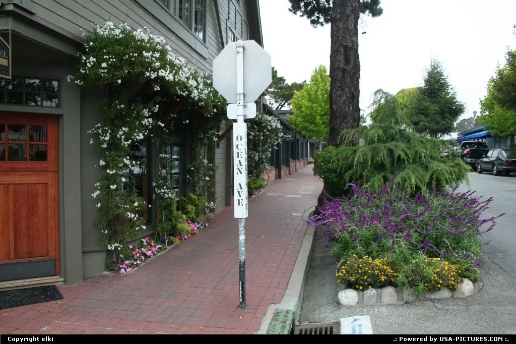 Street in carmel
