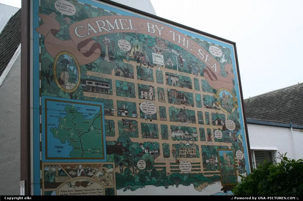 Carmel street map