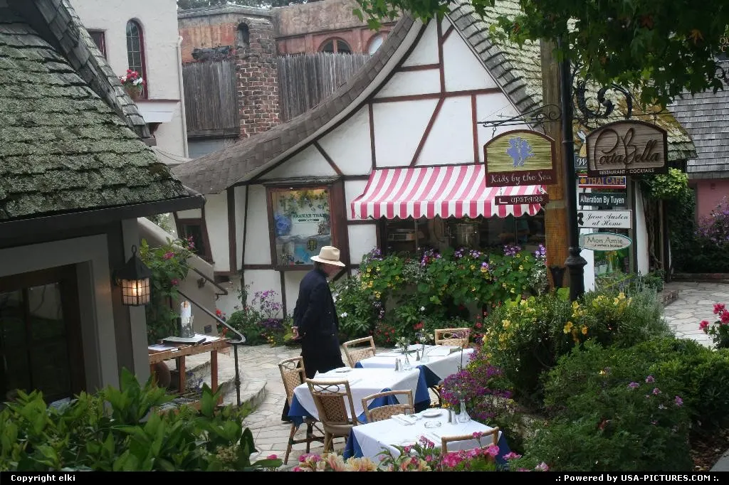 Owner is waiting for his guest, carmel california