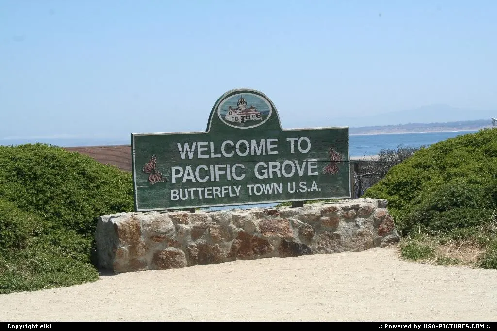 Pacific grove just between carmel and monterey