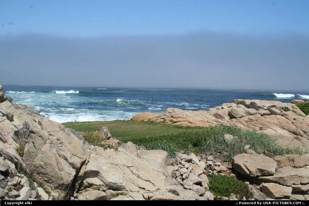 17 mile drive is following the coast from Carmel to Monterey.