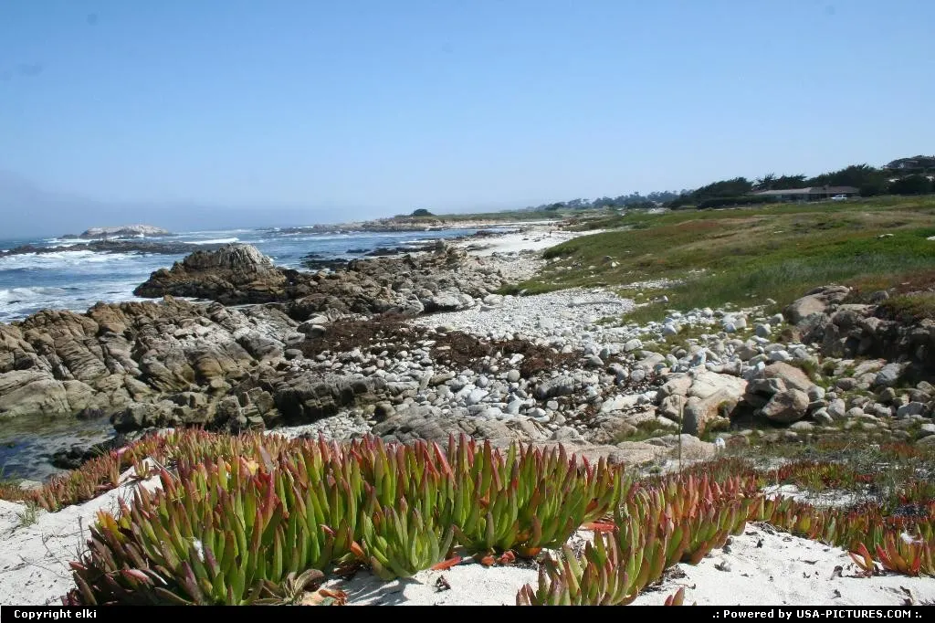 17 mile drive is following the coast from Carmel to Monterey.