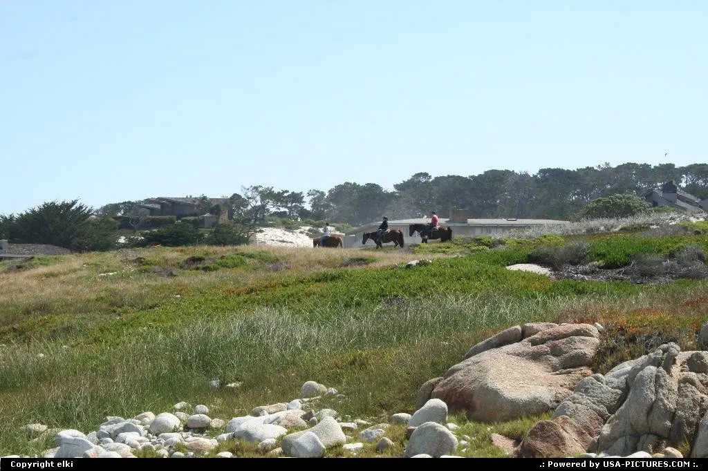 17 mile drive is following the coast from Carmel to Monterey.
