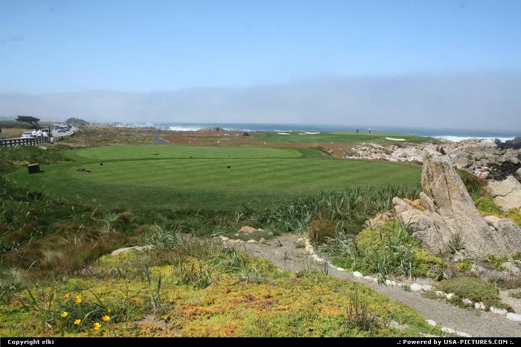 17 mile drive is following the coast from Carmel to Monterey.
