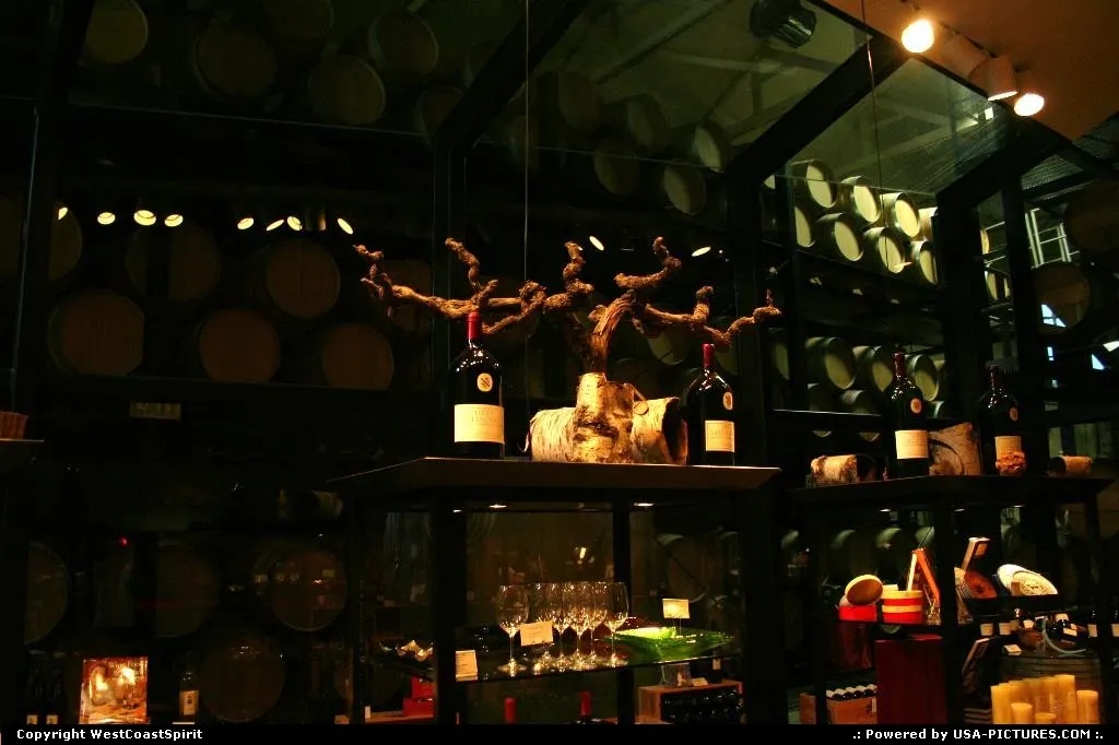 A closer view of the Hess Collection Winery in Napa Valley