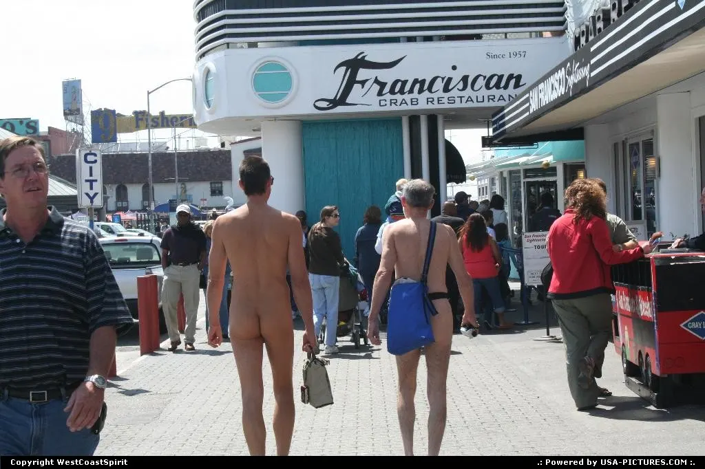 Walking naked on the street?!? Only in San Francisco, hopefully!