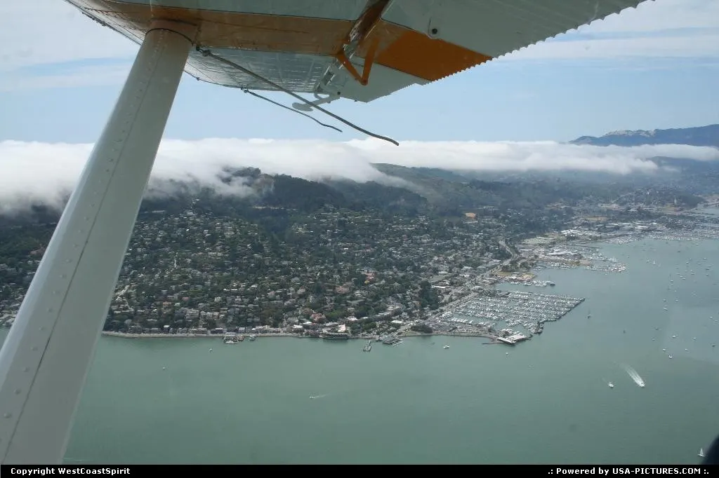 Sausalito, near the Golden Gate in Bay Area. Pretty nice, isn't it?