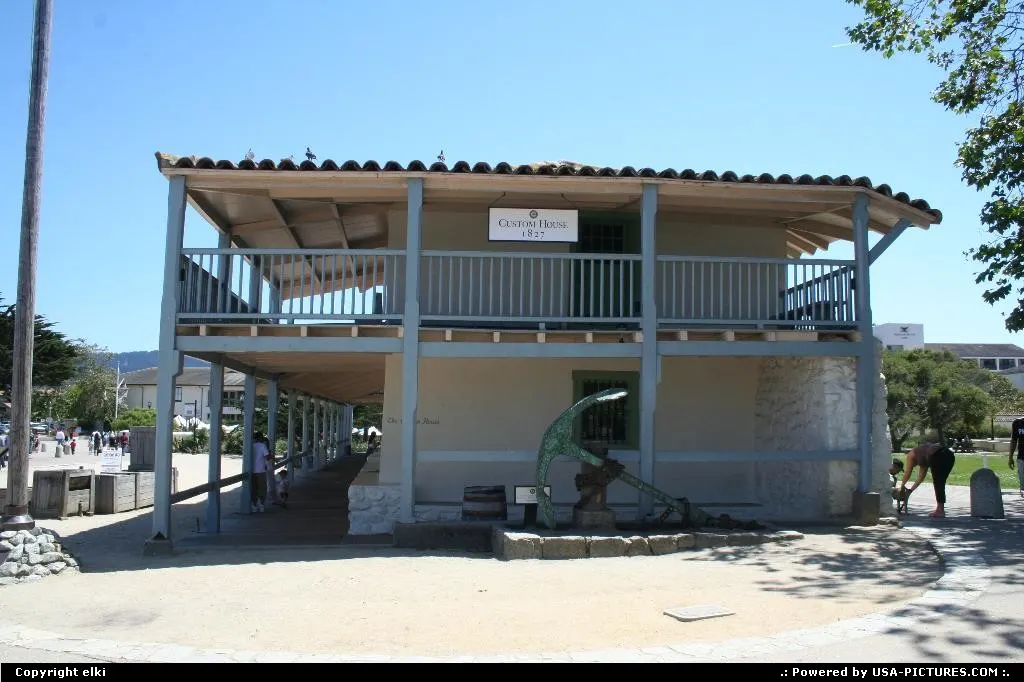 Old Custom house in monterey