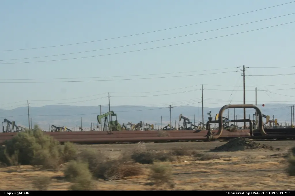 Fuel pump in the middle of california