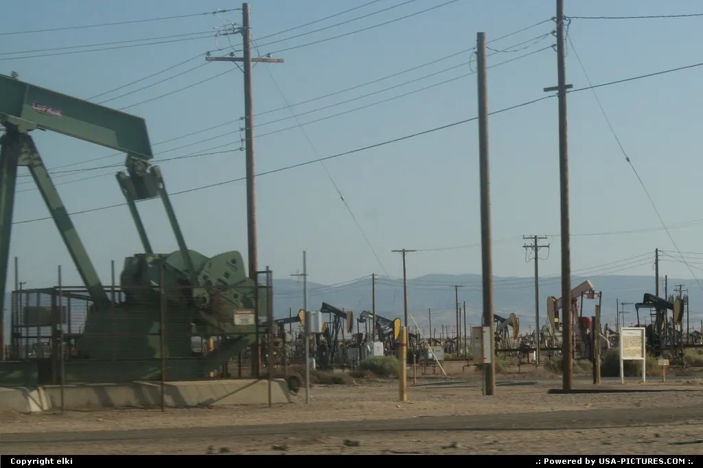 Fuel pump in the middle of california